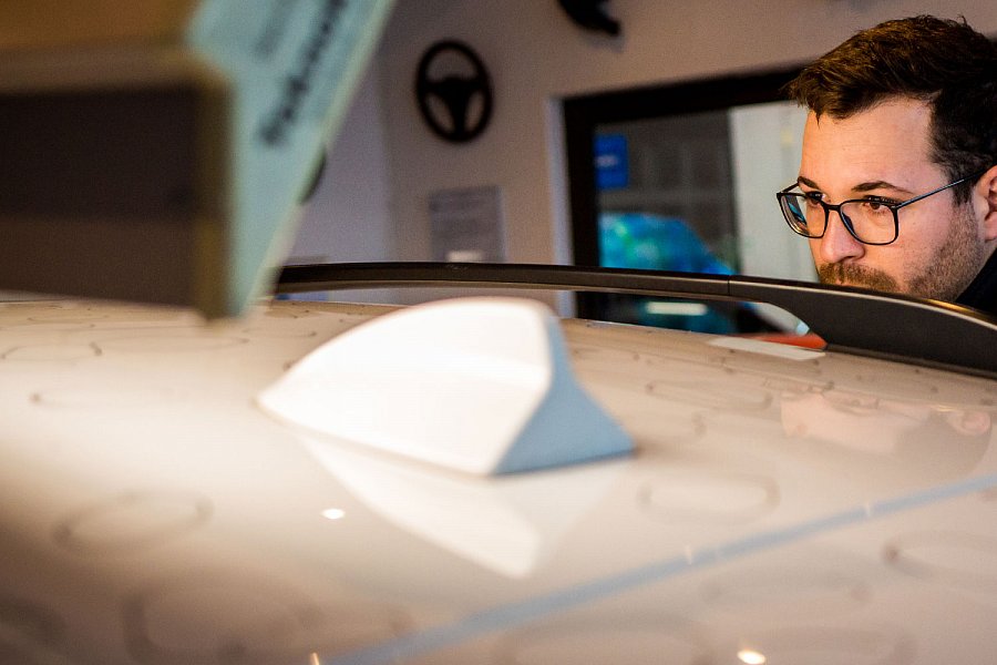 Drücktechnik (Hagelschaden)